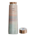Pure Copper Elegant 1000 ml Premium Coated Water Bottles (Jupiter Pink, 1000 Ml)