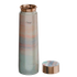 Pure Copper Elegant 1000 ml Premium Coated Water Bottles (Jupiter Pink, 1000 Ml)