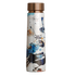 Pure Copper Elegant 1000 ml Premium Coated Water Bottles (White Abstract, 1000 Ml)