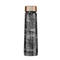 Pure Copper Elegant 1000 ml Premium Coated Water Bottles (Silver Black Abstract, 1000 Ml) (Copy)