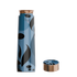 Pure Copper Elegant 1000 ml Premium Coated Water Bottles (Blue Black, 1000 Ml)