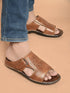 Zuuvo Men Breeze Glide Leather Slipper's | Daily Casual Wear | Sandal