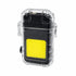 Flixx 2-in-1 Waterproof Electric Coil Lighter with COB LED Flashlight | USB Type-C Rechargeable | Windproof Flameless Lighter | Compact Emergency & Outdoor Tool