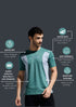 Men's Premium Cut and Sew Hologram Graphic T-Shirt