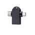 Flixx 2-in-1 OTG Adapter with Micro USB & Type-C Ports