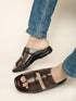 Zuuvo Men Heritage Tread Leather Slipper's | Daily Casual Wear | Ethnic | Formal Casual Sandal
