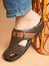 Zuuvo Step Leather Casual Clog Slipper Sandals for Men's | Breathable Mesh Sandal with Soft Sole | Casual Look for Men's | 2 Color option