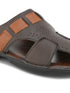 Zuuvo Step Leather Casual Clog Slipper Sandals for Men's | Breathable Mesh Sandal with Soft Sole | Casual Look for Men's | 2 Color option