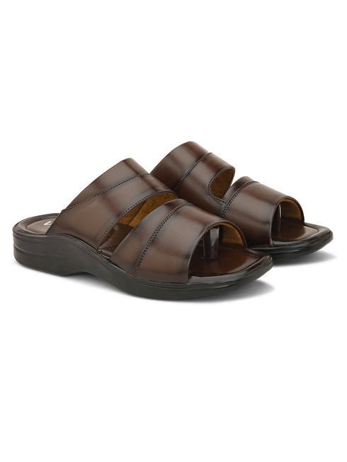 Zuuvo Men Heritage Tread Leather Slipper's | Daily Casual Wear | Ethnic | Formal Casual Sandal
