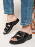 Zuuvo Cultural Comfort Leather Slipper's | Daily Casual Wear | Ethnic | Formal | 2 Color option Slippers | Sandal