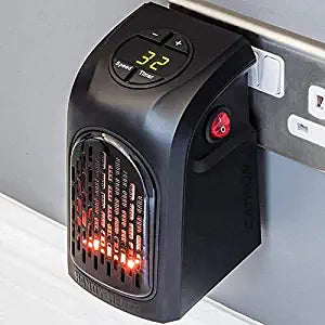 Mini portable wall outlet Fan blower heater with Advanced Ceramic Technology (400 W)
