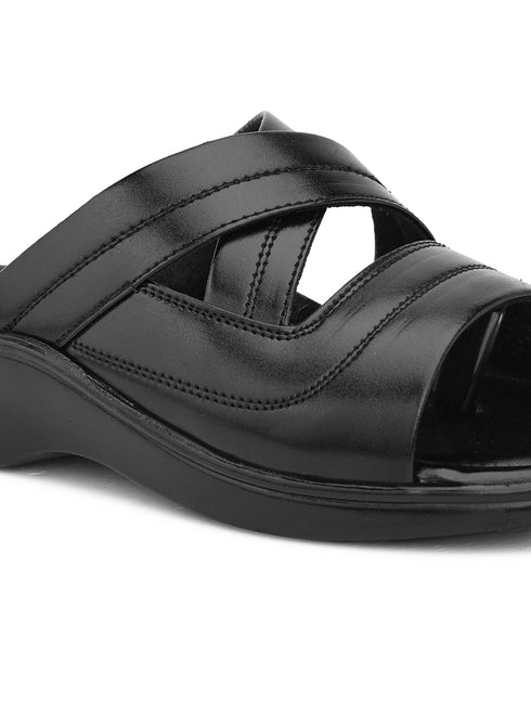 Zuuvo Cultural Comfort Leather Slipper's | Daily Casual Wear | Ethnic | Formal | 2 Color option Slippers | Sandal