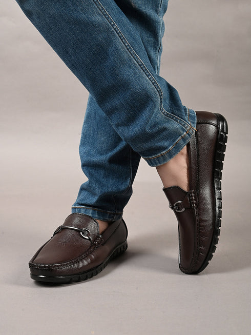 Zuuvo Elegance Leather Loafers | Loafers for Men | Formal, Casual Loafers