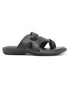 Heritage Chic Leather Slipper's | Daily Casual Slippers | Sandal | Formal | Causal | Black