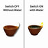 Water Sensor Eco-Friendly Led Diyas Candle E-Diya, Decoration Diwali Lights (Pack of 6)