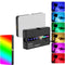 BKN M160 RGB Portable Pocket Camera Light Dimmable Panel Lamp | Full Color 2700-6500k 6.5W for Phone Photography Video Led Light 1800 mAh for Zoom Calls/Live Stream/Selfies/Makeup