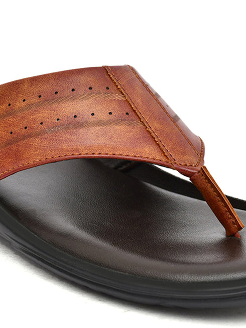 Zuuvo Flex Stride | Trendy Men's Leather Slippers | Sandal | Durable | Causal Wear | 3 Color option Slippers