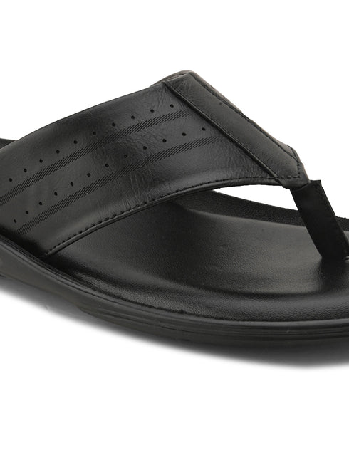 Zuuvo Flex Stride | Trendy Men's Leather Slippers | Sandal | Durable | Causal Wear | 3 Color option Slippers