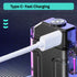 Flixx 2-in-1 Waterproof Electric Coil Lighter with COB LED Flashlight | USB Type-C Rechargeable | Windproof Flameless Lighter | Compact Emergency & Outdoor Tool