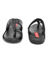 Cultural Craft Leather's Slipper | Trendy Men's slippers | Sandal | Durable | Ethnic | Causal Wear | Black