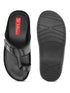 Cultural Craft Leather's Slipper | Trendy Men's slippers | Sandal | Durable | Ethnic | Causal Wear | Black