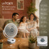 LA’ FORTE Aeris 300 High Speed Table Fan with LED Light