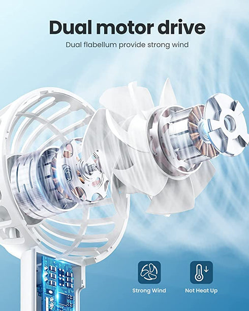 La' Forte Portable Fan -USB Rechargeable