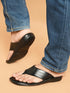 Flex Stride | Trendy Men's Leather Slippers | Sandal | Durable | Causal Wear | 3 Color option Slippers