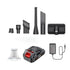 FLIXX 6-in-1 Mini Vacuum Cleaner / Air Duster / Air Blower – Brushless Motor, HEPA Filter, 48WH Rechargeable Battery