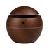 Flixx Wooden Aroma Diffuser & Cool Mist Humidifier | 130ml Capacity | USB Operated | Ultra-Quiet | Ambient Night Light | Ideal for Home & Office