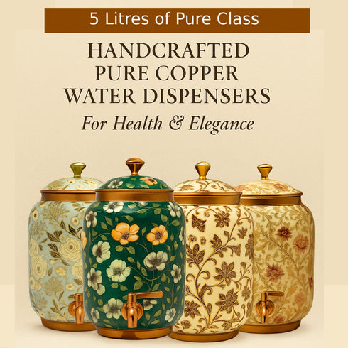 5L Pure Copper Water Dispenser with Decorative Coating