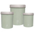 3-Piece Premium Kitchen Canister Set | Airtight Storage for Tea, Coffee, Spices & More