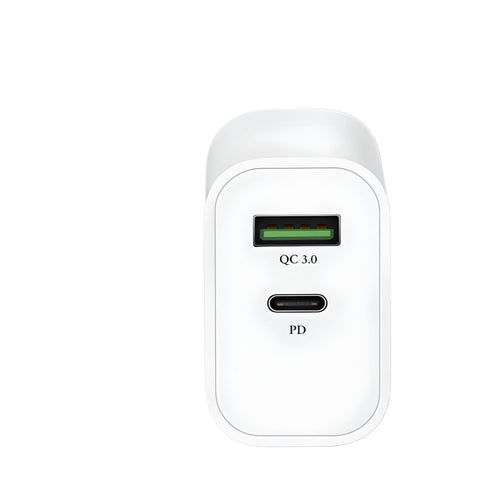 Flixx 30W QCPD 3.0 Dual Port Wall Charger for Ultra Fast Charging