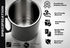 Stainless Steel Coffee and Tea Mugs - 150ml (5.07 oz) - Set of 2 - Powder Coated Exterior, Steel Interior