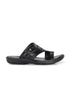 Zuuvo Men ComfortCrest Leather Slipper's | Daily Casual Wear | Airmix Sole Sandal