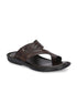 Zuuvo Men ComfortCrest Leather Slipper's | Daily Casual Wear | Airmix Sole Sandal