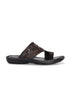 Zuuvo Men ComfortCrest Leather Slipper's | Daily Casual Wear | Airmix Sole Sandal