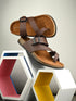 Men ComfiCork Stride Leather Slipper's | Daily Casual Wear | Cork Sandals Men Flats Sandal