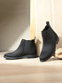 Zuuvo Regal Stride Suede Chelsea Boot | Premium Leather Slip-On Ankle | Formal & Party Wear Boots For Men