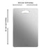 LA' FORTE Stainless Steel Chopping Board (31 cm x 20.5 cm)