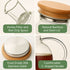 LA’ VITE Borosilicate Glass Teapot- Wooden Lid// 1000 ml