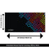 LA' FORTE Gaming Large Mouse Pad (3mm Thickness) (11 inches X 23 inches)
