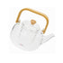 Premium Borosilicate Glass Teapot with Bamboo Handle, Lid & Infuser | Heat-Resistant Tea Kettle (800ml)