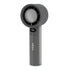 LA' FORTE Fairy Flow Mini Fan | 100 Speed Levels | Digital Display | USB-C Rechargeable | Portable & Compact | Gray