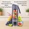 Portable USB Juicer Blender – 450ml, 1500mAh Rechargeable Battery, 18000 RPM, BPA-Free, 3 Programs, Stainless Steel Blades – Smoothies, Juices, Protein Shakes