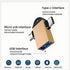 Flixx 2-in-1 OTG Adapter with Micro USB & Type-C Ports