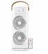 Rechargeable Dual Spray Fan with Remote