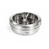 Spring by LA’ FORTE Stainless Steel Masala Dabba 8 Inch | 7 Containers + Spoon | Airtight See-Through Lid | 1400 ml