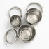 LA' FORTE Premium Stainless Steel Storage Jar Set -3 Pieces