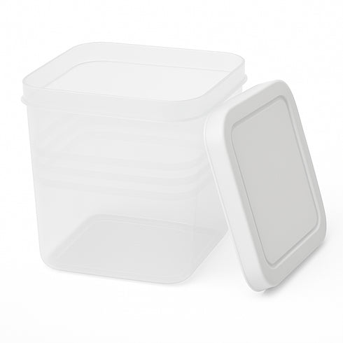 6-Piece 1200ml Airtight Kitchen & Fridge Storage Container Set with Leak-Proof Lids – BPA-Free, Stackable & Freezer Safe